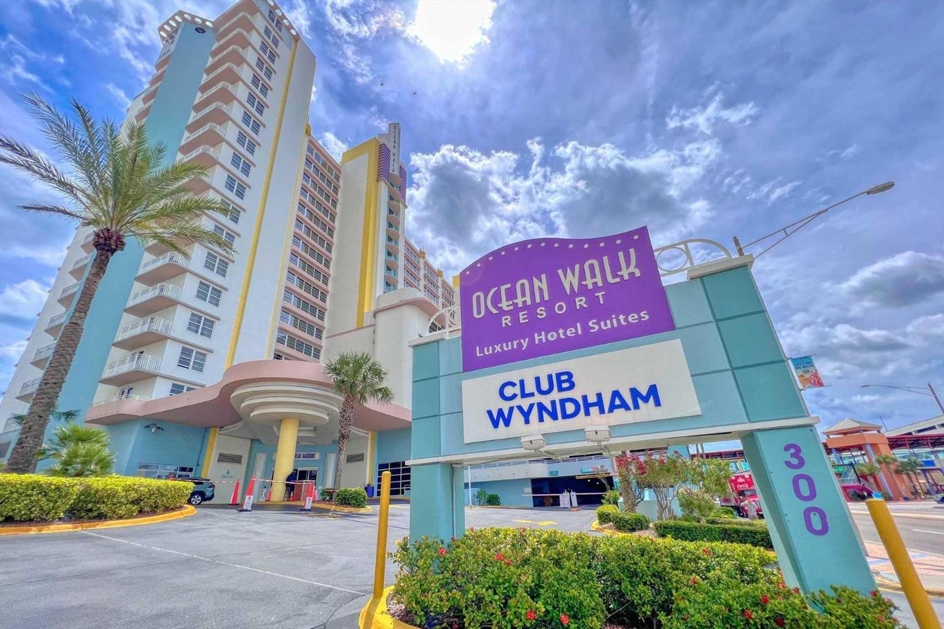 Luxury 17Th Floor 1 Bedroom Condo Direct Oceanfront Wyndham Ocean Walk Resort Daytona Beach | 1708 Buitenkant foto